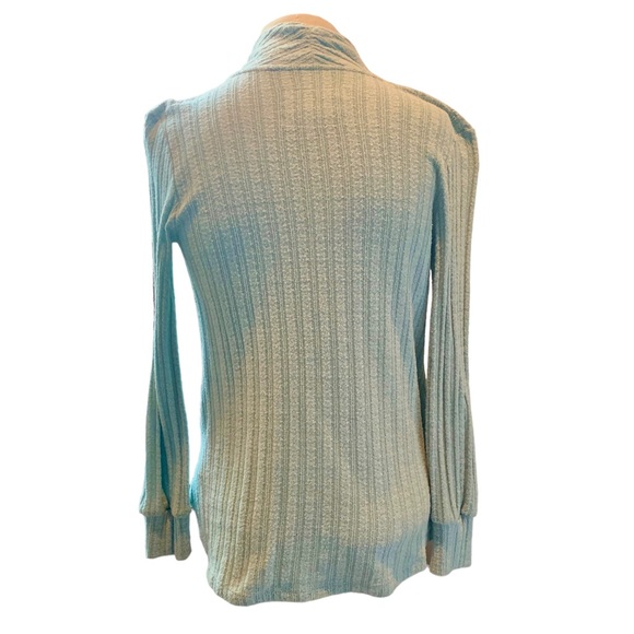 Anthropologie Maeve Rafela Hacci Surplice Top - Picture 3 of 7